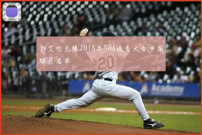 郭艾伦无缘2018年NBA选秀大会中国球员名单