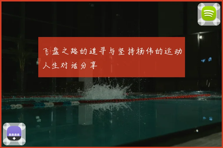 飞盘之路的追寻与坚持杨伟的运动人生对话分享